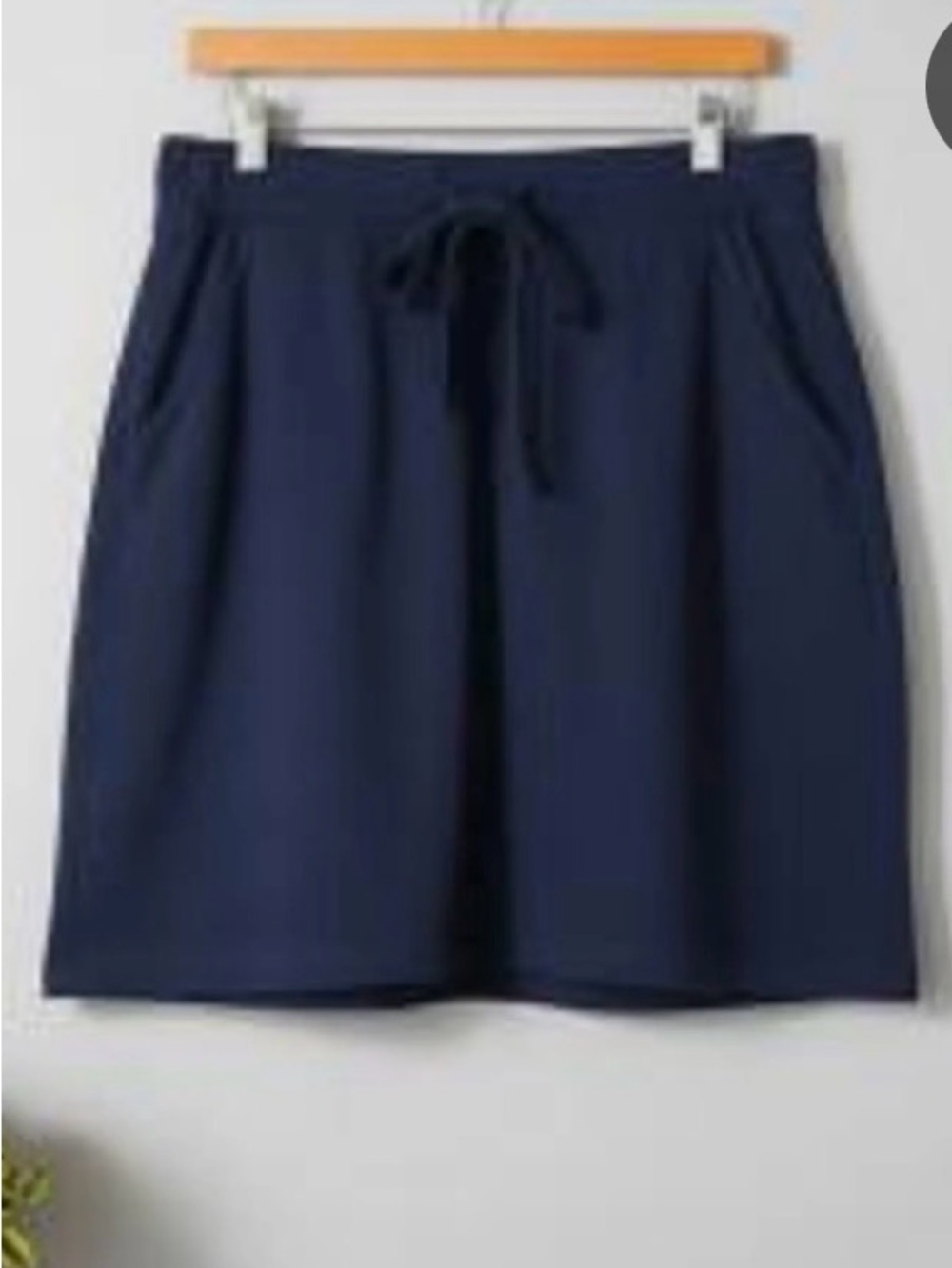 LOFT Navy Jersey Skirt Size M